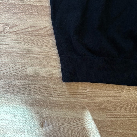 J.Crew Cotton-Cashmere Short Sleeve Sweater Black XS NWT - Picture 5 of 10